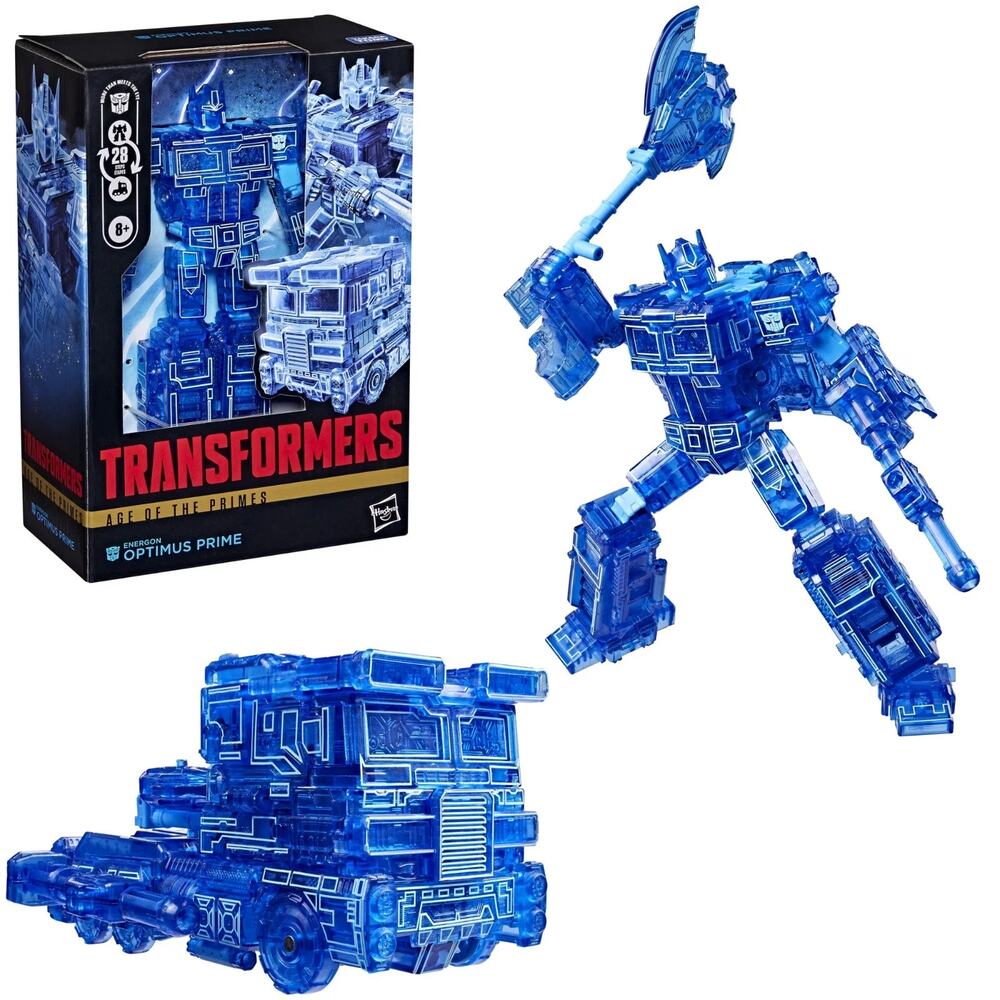 Transformers Toys Age of the Primes Energon Optimus Prime 6.75 In Action Figure